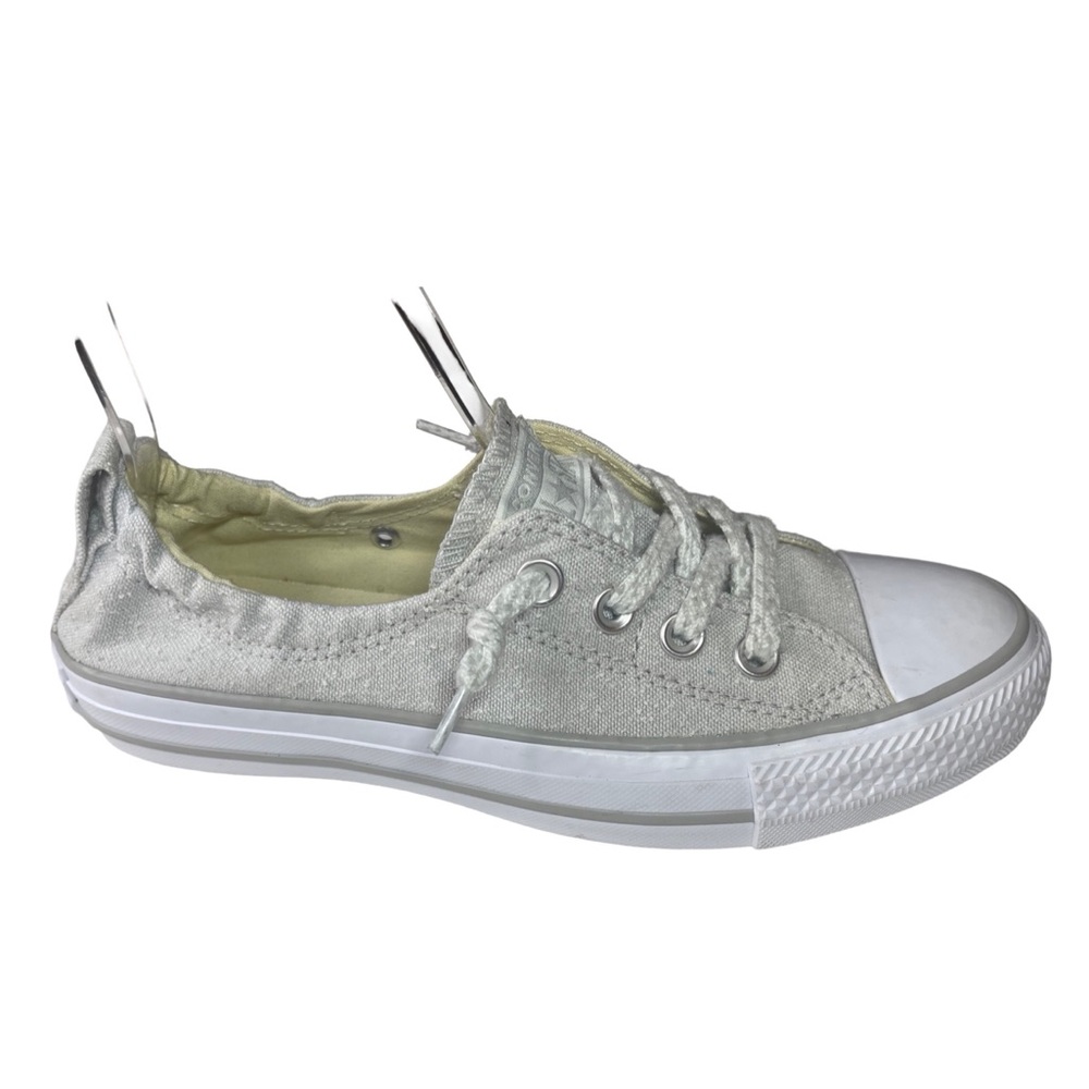 CONVERSE Chuck Taylor All Star Shoreline LINEN SLIP ONS low top - Picture 2 of 16